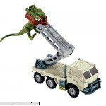 Matchbox Jurassic World Dino Transporters Dilopho-loader Vehicle And Figure  B077PG9LMH